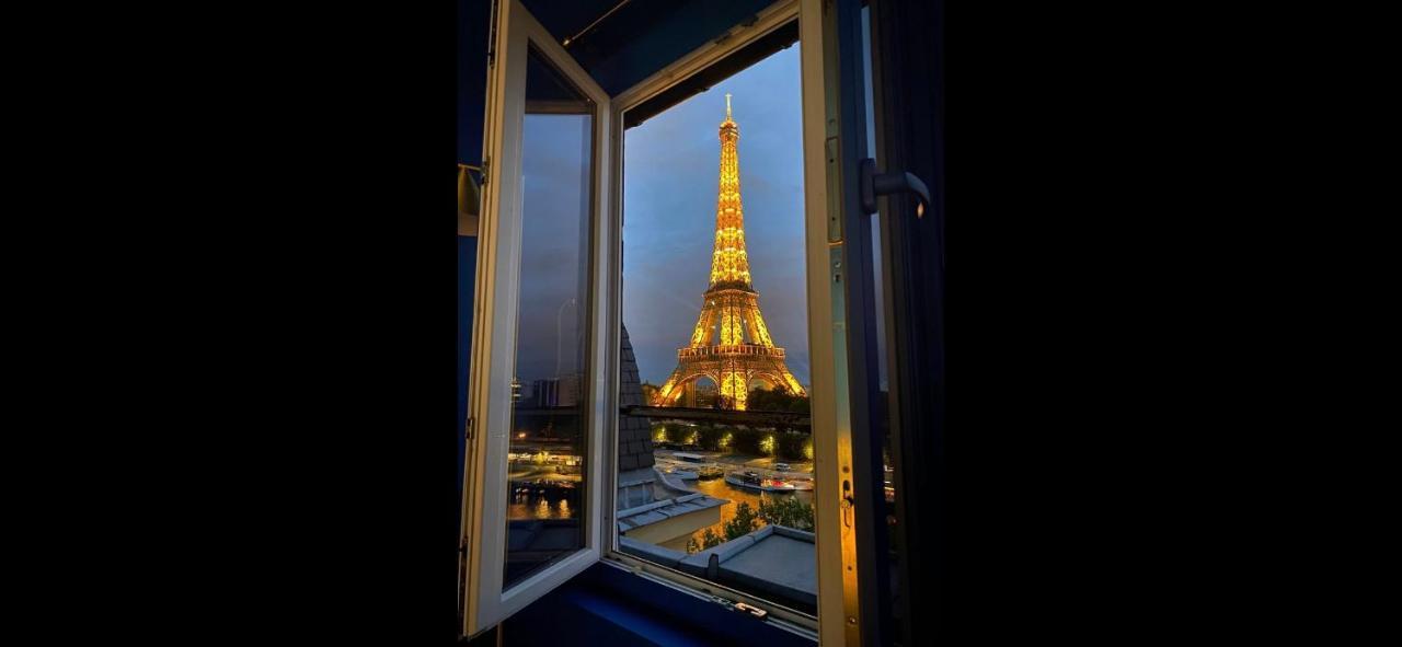 Апартаменты Eiffel Tower Romantic View Париж Экстерьер фото
